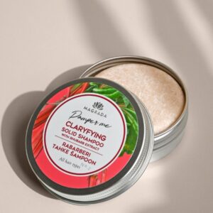 Puhastav Tahke Šampoon Rabarberiekstraktiga