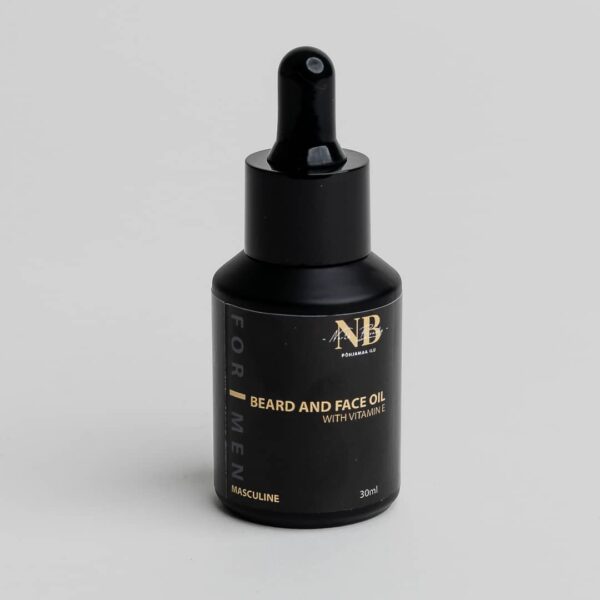 Näo- ja habemeõli meestele E-vitamiiniga, 30ml - Image 3
