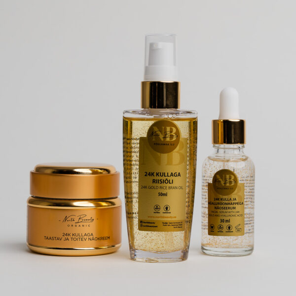 24K Kuldne Taastav ja Toitev Näokreem, 50ml - Image 2