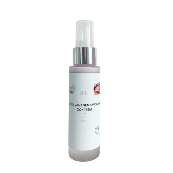 Toitev Vananemisvastane Öökreem Lavendli ja Musta Küüslauguga, 50ml - Image 2