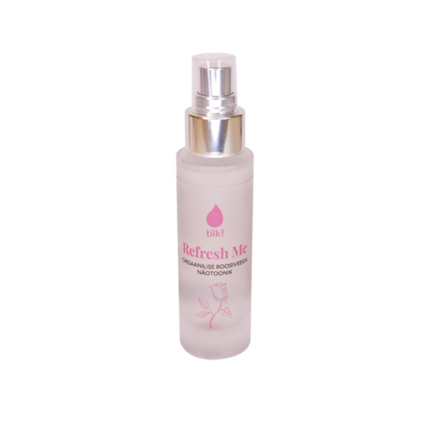 Refresh Me probiootiline näotoonik orgaanilise roosiveega, 50 ml