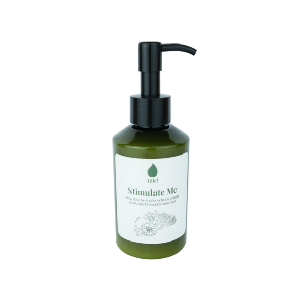 Stimulate Me AHA kehakreem greibi ja punase vetika ekstraktiga, 150 ml