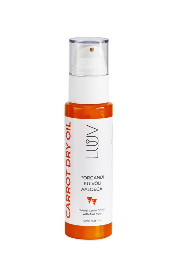 Looduslik porgandi kuivõli aaloega, 100 ml - Image 2